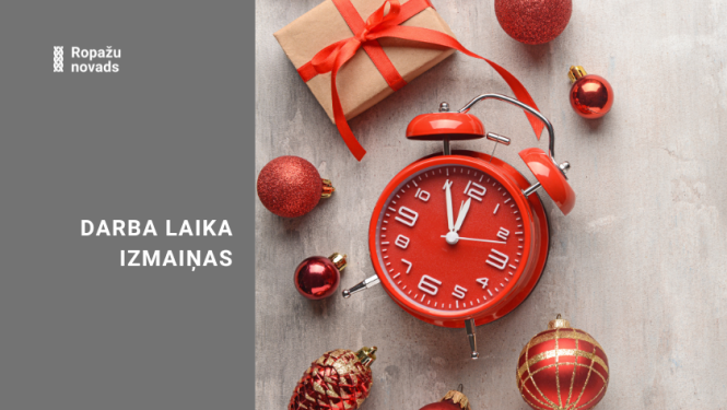 Darba laika izmaiņas svētkos