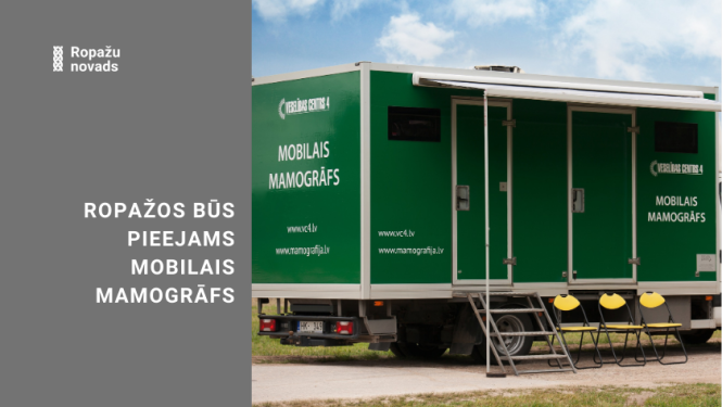 25. februārī Ropažos būs pieejams mobilais mamogrāfs