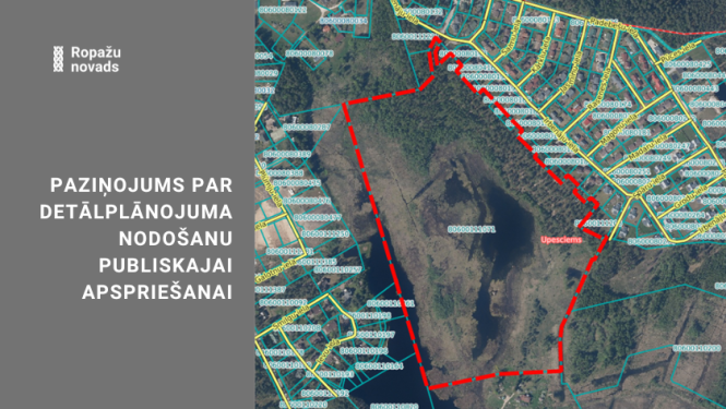 Paziņojums par detālplānojumu