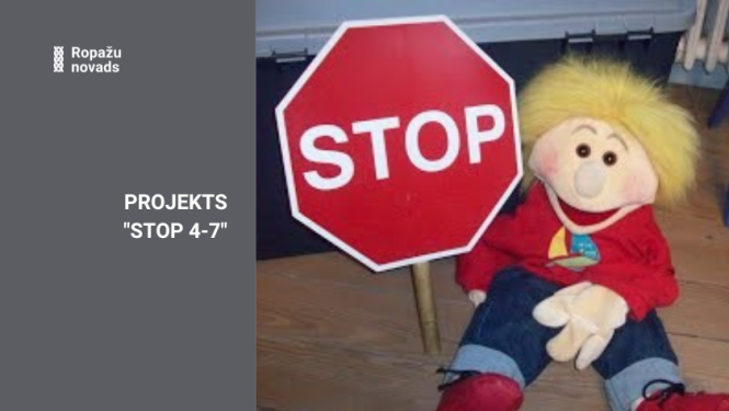 RŪĶIS AR STOP UZRAKSTU