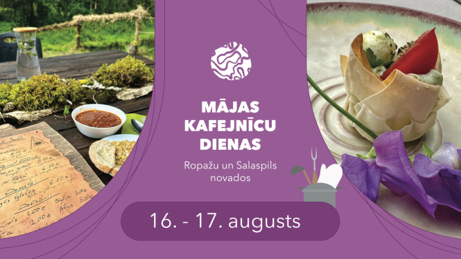 Mājas kafejnīcu dienas Ropažu novadā