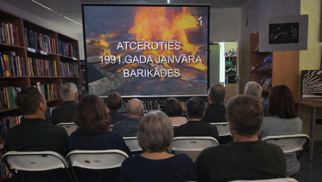 Barikādēm – 35; Vangažu pilsētas bibliotēkā notikusi sarunu pēcpusdiena