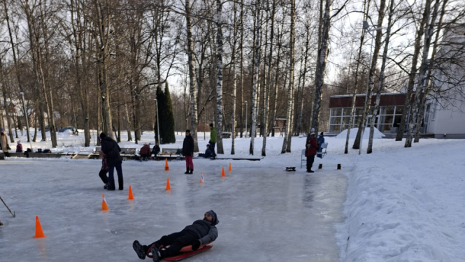 Sniega diena Ropažos