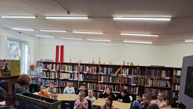 Pasākums Vangažu pilsētas bibliotēkas