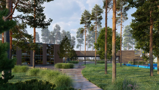 Vizualizācija projektam, ko īstenos p5, p4 rotācijas aplī