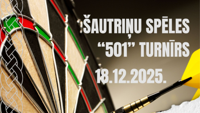 Ropažu pagasta sacensības Šautriņu spēles 501