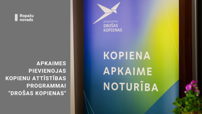 apkaimes pievienojas kopienu attīstības programmai "Drošas kopienas"