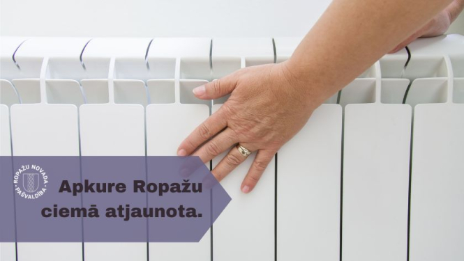 Apkure Ropažu ciemā atjaunota