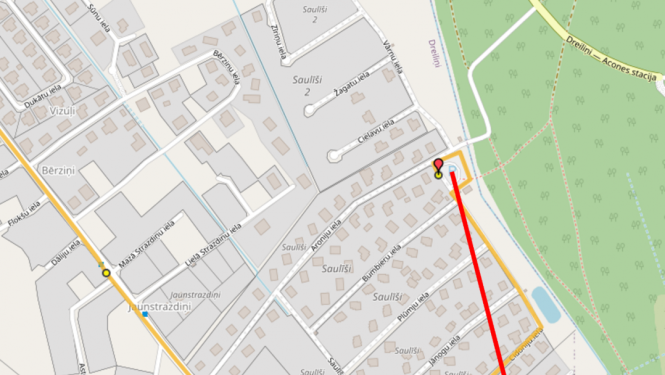 34. autobusam mainīts galapunkts