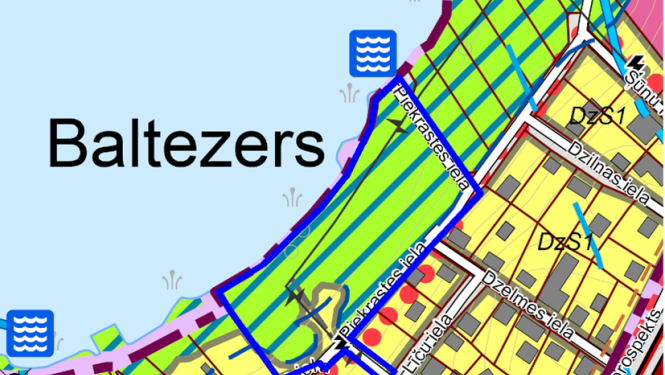 Detālplānojuma grozījumi