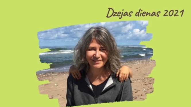 Pēcpusdiena ar dzejnieci Annu Auziņu Vangažos 10. septembrī