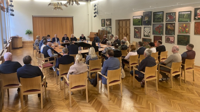 Berģos notika iedzīvotāju tikšanās