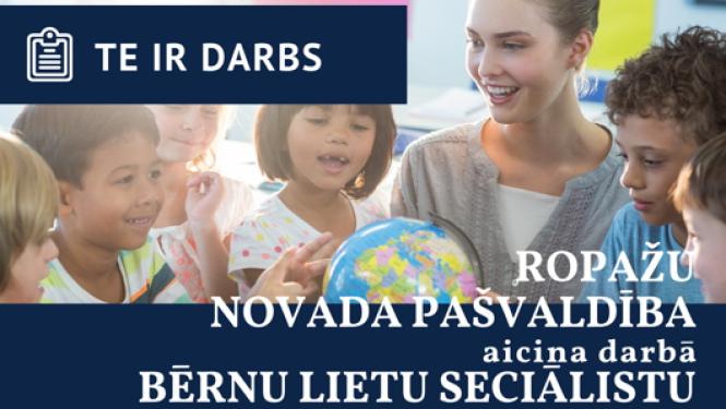 Vakance Bērnu lietu speciālists