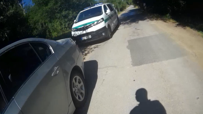 Garkalnes pašvaldības policijas darbinieki aizturēja autovadītāju alkohola reibumā