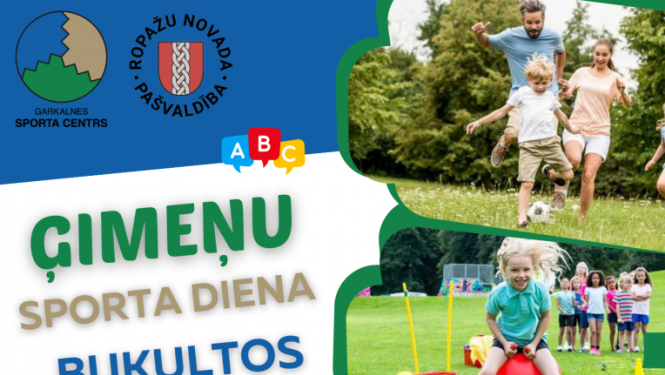 Ģimeņu sporta diena Bukultos