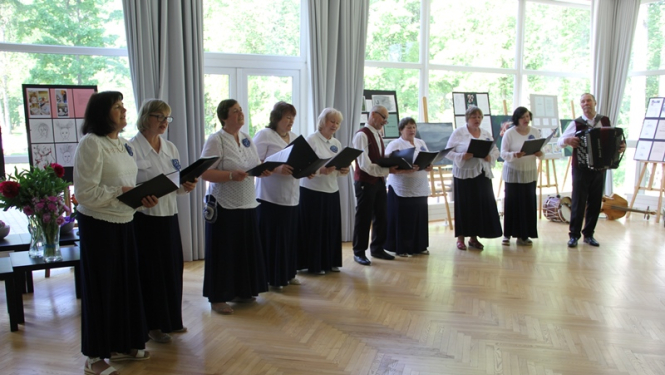 Senioru ansambļa “Sarma” sadziedāšanās