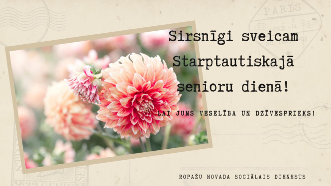 Aicina seniorus uz tikšanos