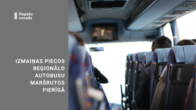izmaiņas autobusu maršrutros Pierīgā: autobusa salons un cilvēki