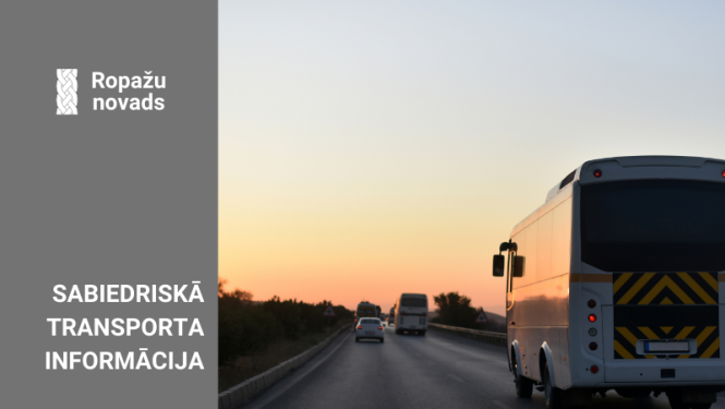 Sabiedriskā transporta aktualitātes