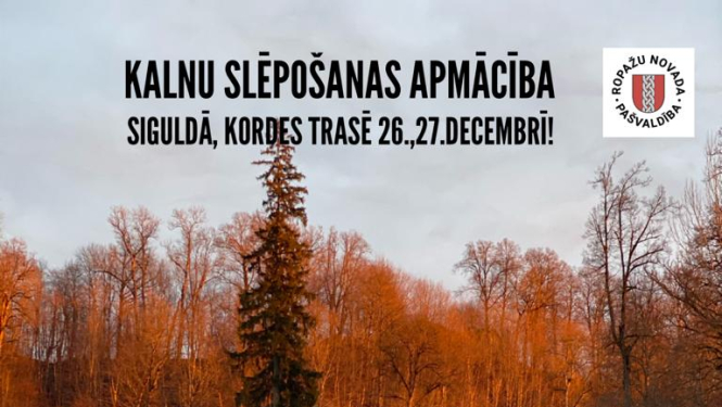 Kalnu slēpošanas nodarbības