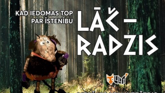 Leļļu teātra izrāde bērniem "Lāčradzis"