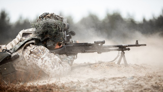 Ložmetēju kaujas šaušanas apmācība 