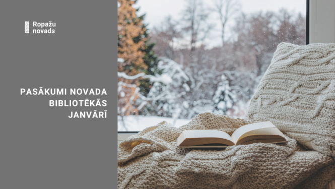 Bibliotēku pasākumi janvārī
