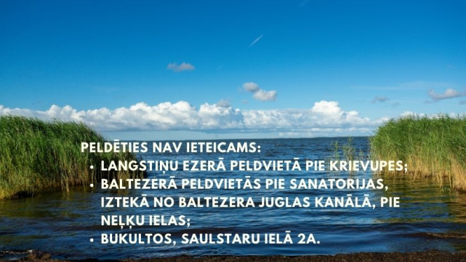 Ūdens kvalitāte peldvietās, 25. augusts