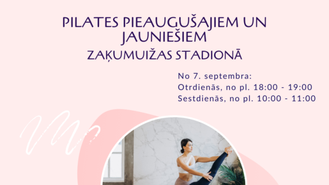 Aicinām pieteikties pilatēm