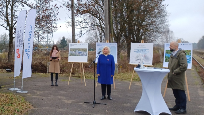 Rail Baltica reģionālo mobilitātes punktu projektēšanas līguma svinīga parakstīšana
