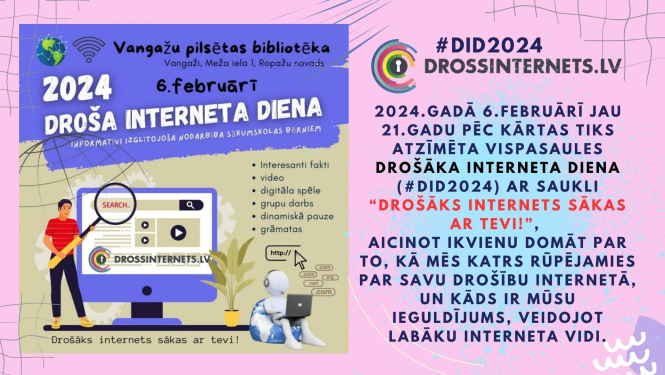 Droša interneta diena Vangažos