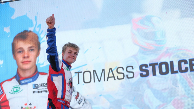 Tomass Štolcermanis uzvar ASV atklātajā čempionātā “KA 100 Senior” klasē