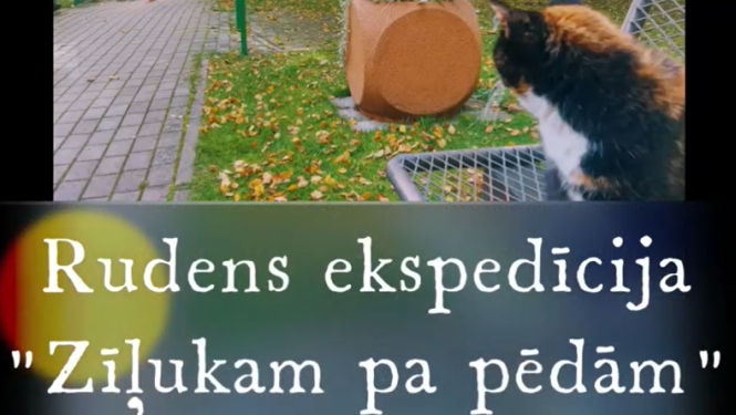 Vangažu pilsētas bibliotēkas rudens ekspedīcija “Zīļukam pa pēdām”