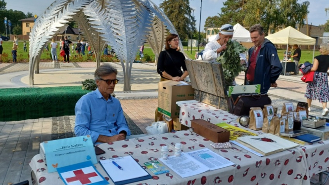 11. septembrī Ulbrokā notika pirmais Ropažu novada uzņēmēju tirdziņš "GaRo_ZA 2021" ietvaros