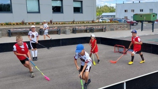 Vangažu jaunajiem florbolistiem izcīnīta 1.vieta