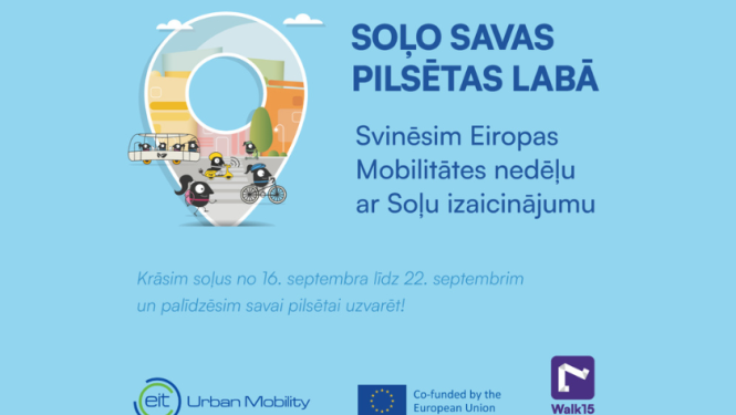 Sper soli par savu pilsētu! 