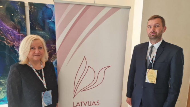 Ropažu novada domes priekšsēdētāja Vita Paulāne un vietnieks Ainārs Vaičulens piedalījās LPS 31. kongresā