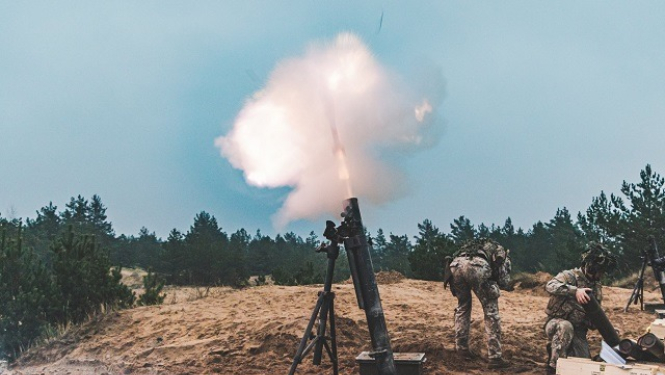 Mīnmetēju kaujas šaušanas apmācība