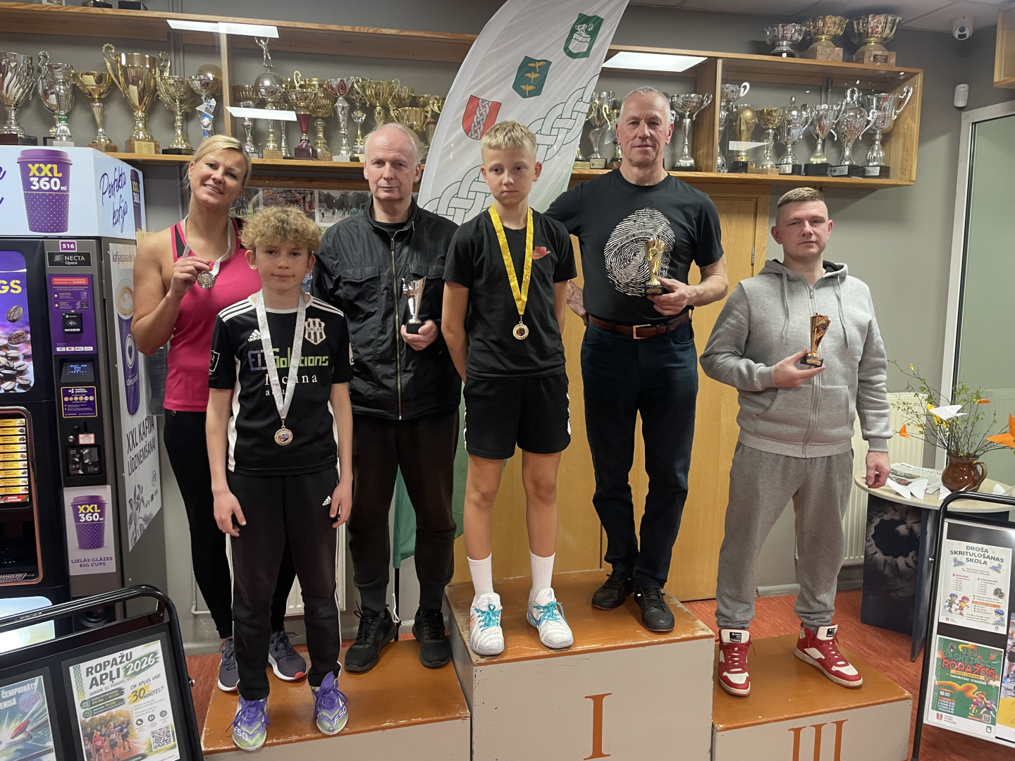 Ropažu pagasta kausa izcīņa galda tenisā, 4. posma uzvarētēji