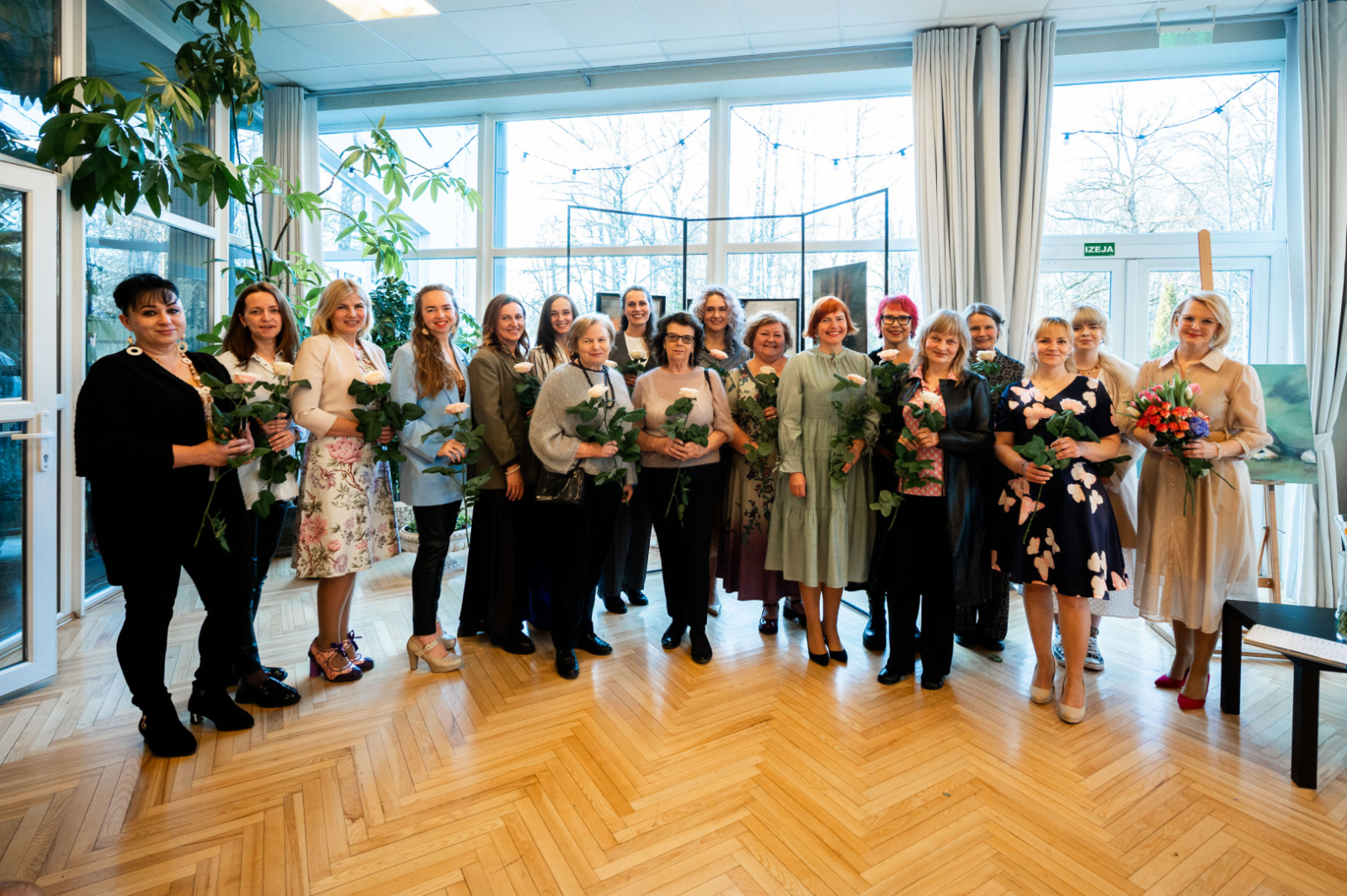 Pavasara izstādes atklāšana