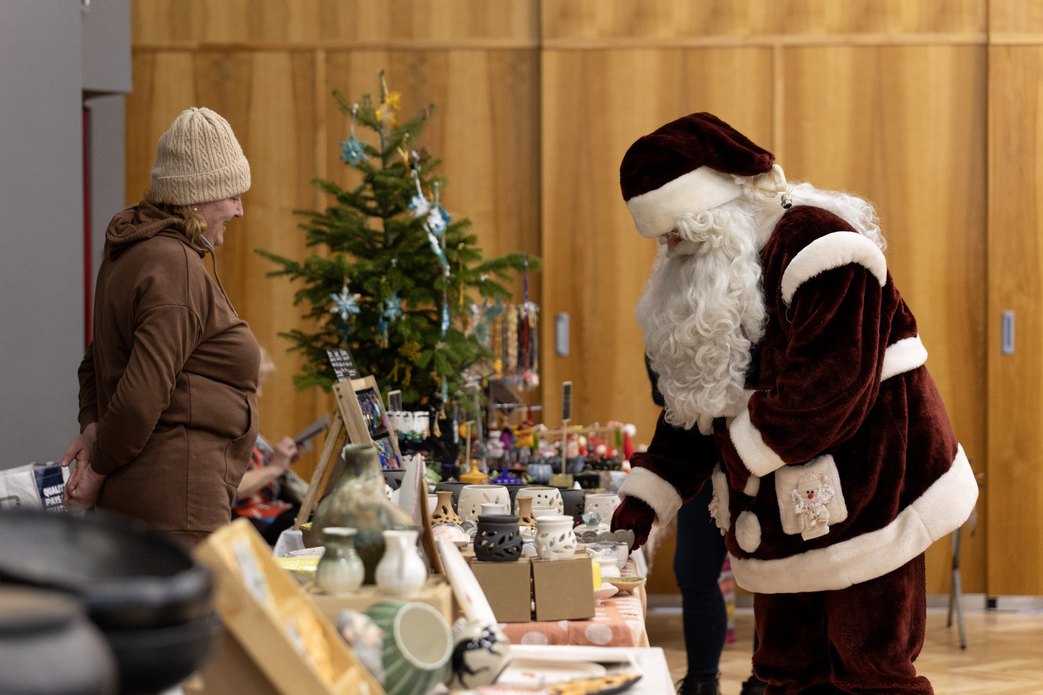 Ziemassvētku tirdziņš un sporta aktivitātes Ropažos