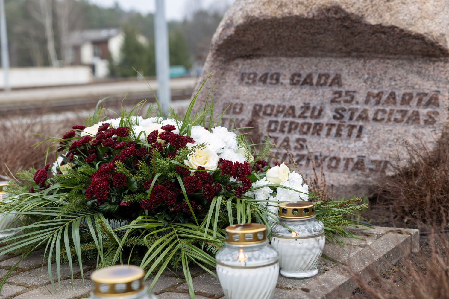 Represēto piemiņas diena Garkalnē