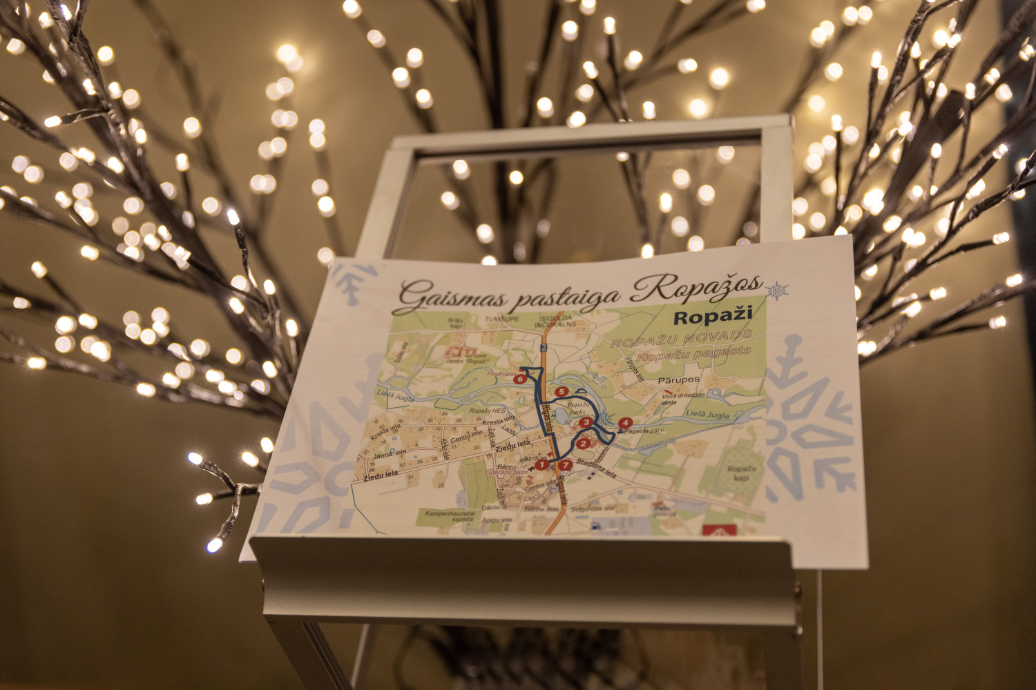 Gaismas dārzs Ropažu baznīcā