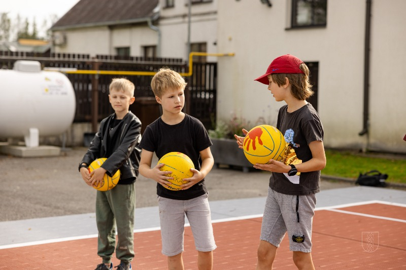 basketbola laukums