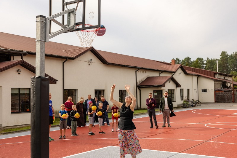 basketbola laukums