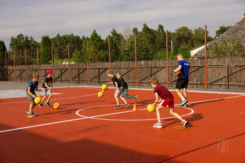 basketbola laukums