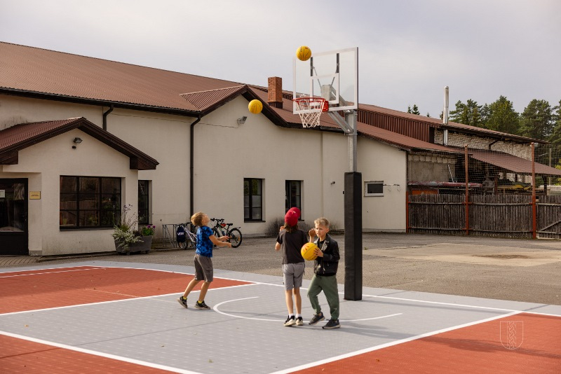 basketbola laukums