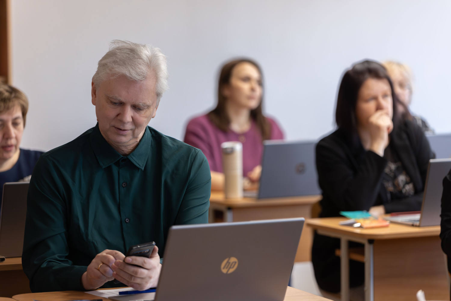 Ropažu novada pedagogu metodiskā diena, klase, klausītāji