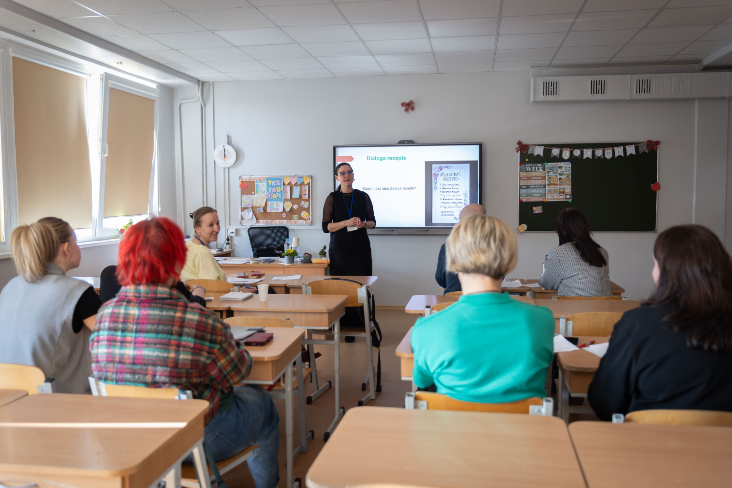 Ropažu novada pedagogu metodiskā diena, klase, klausītāji