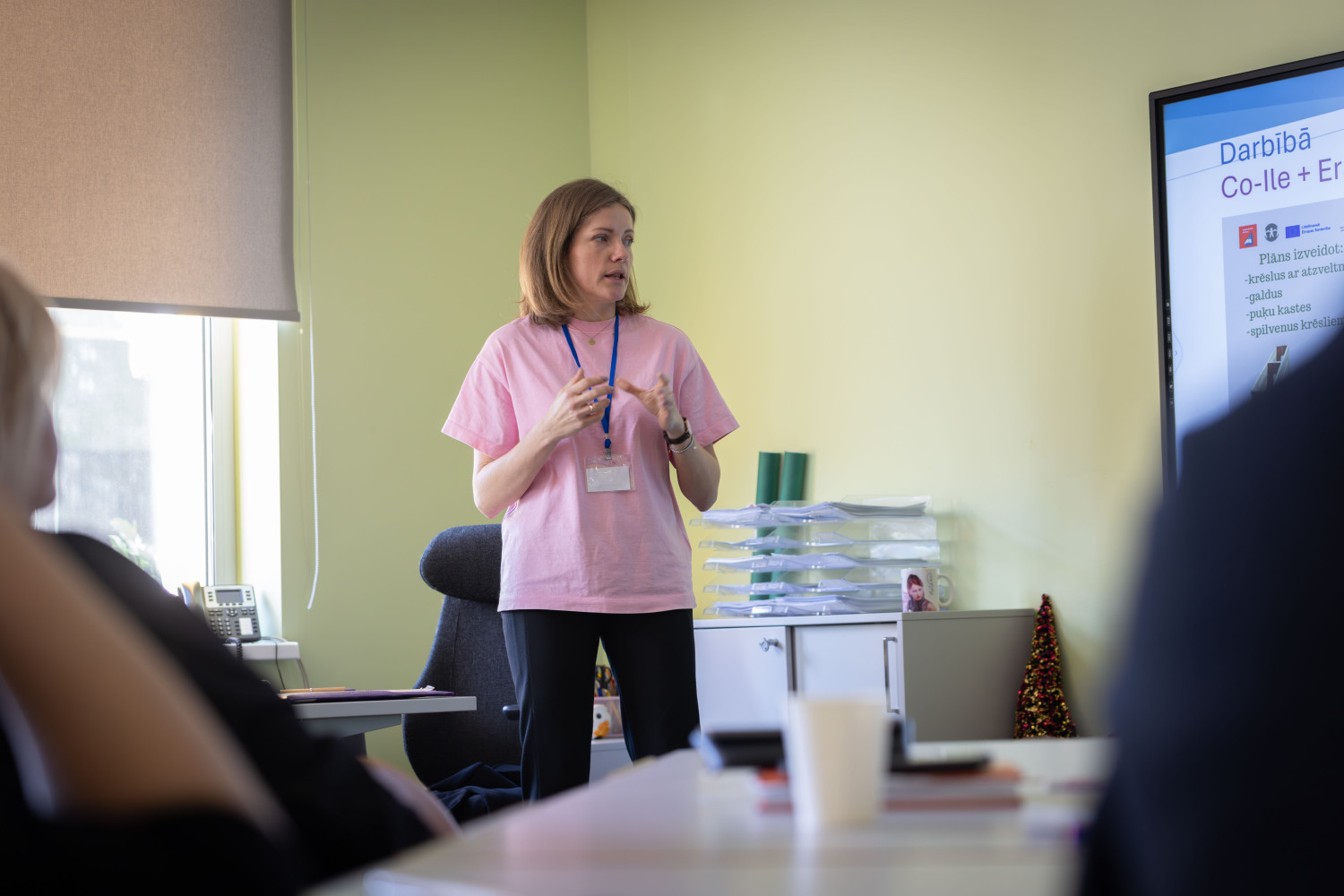 Ropažu novada pedagogu metodiskā diena, klase, runātājs